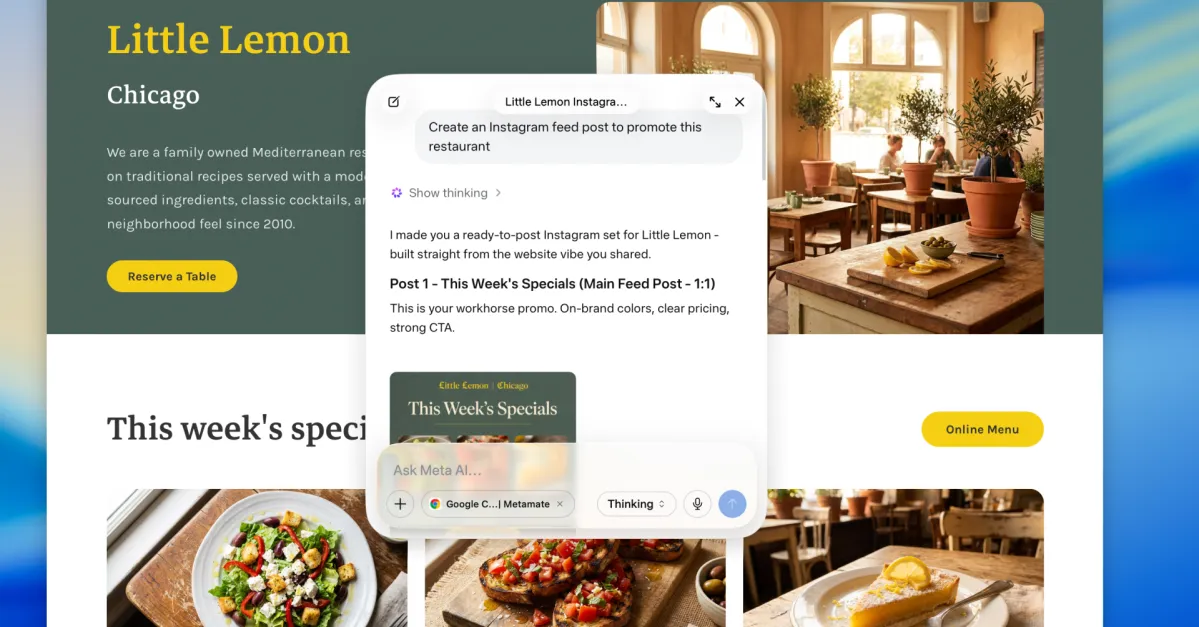 Meta ra mắt app Meta AI cho Mac