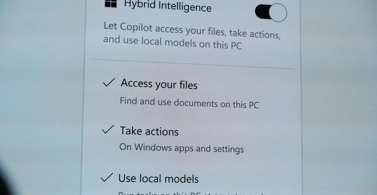 Microsoft cho Copilot thêm quyền trên Windows và tệp