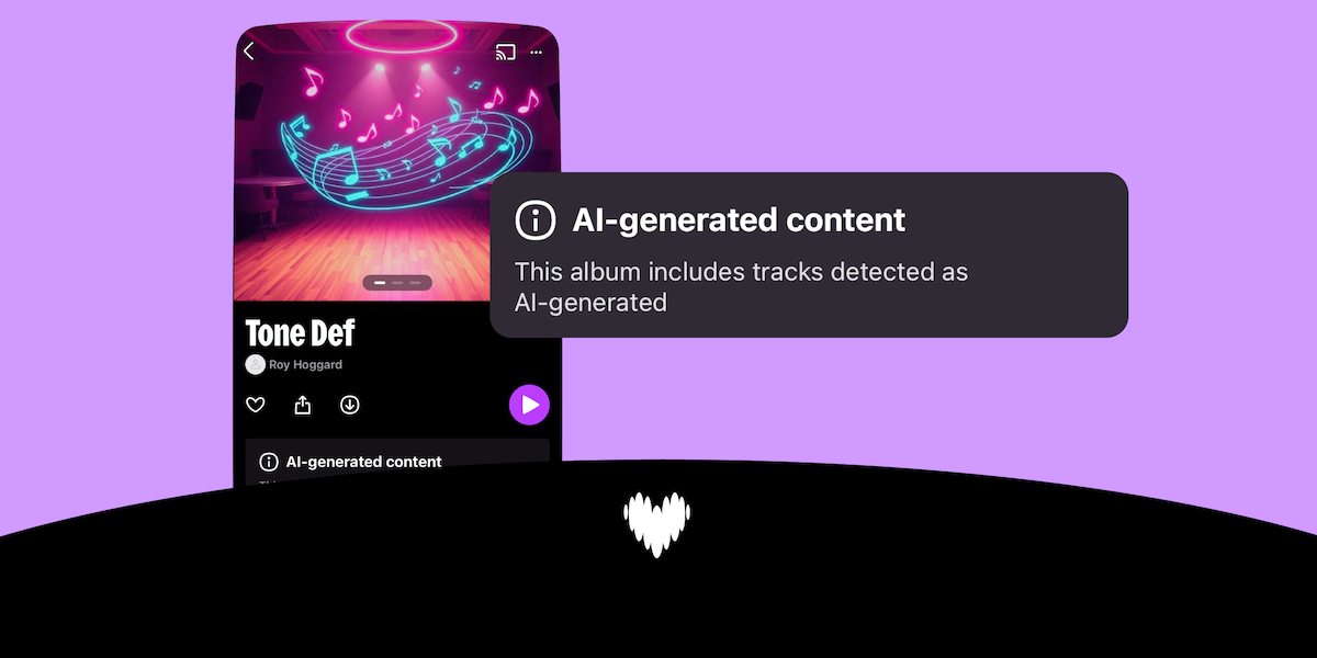 Hơn 50% lượt tải hằng ngày trên Deezer là nhạc do AI tạo