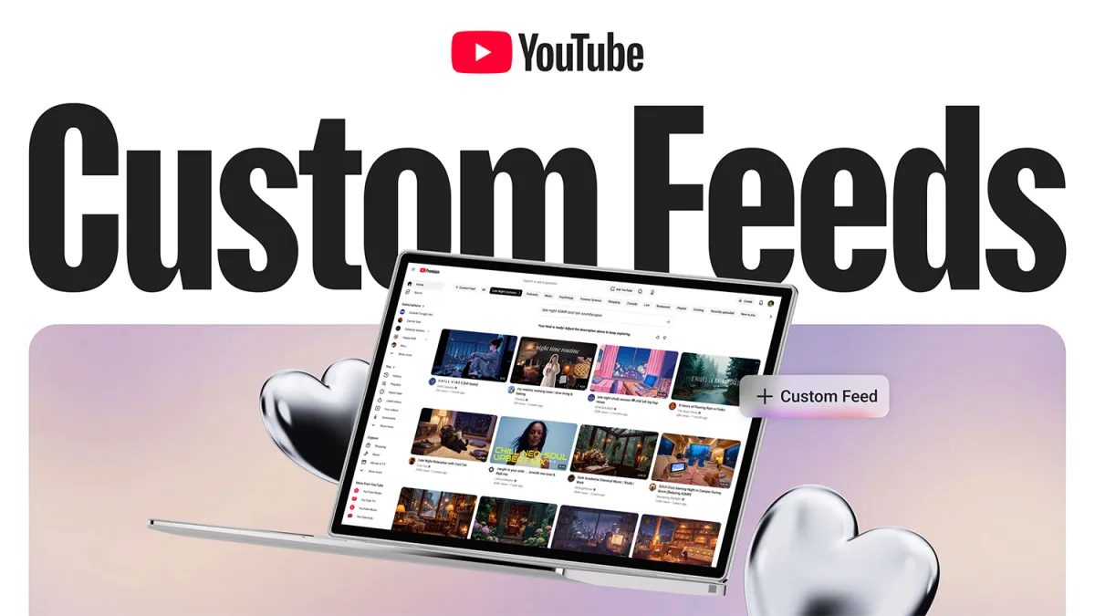 YouTube cho phép tạo bảng tin riêng bằng AI