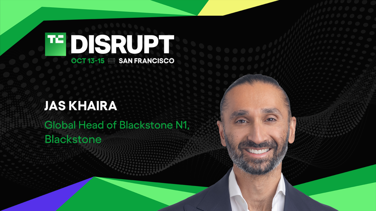 Jas Khaira của Blackstone N1 nói về AI tại Disrupt 2026