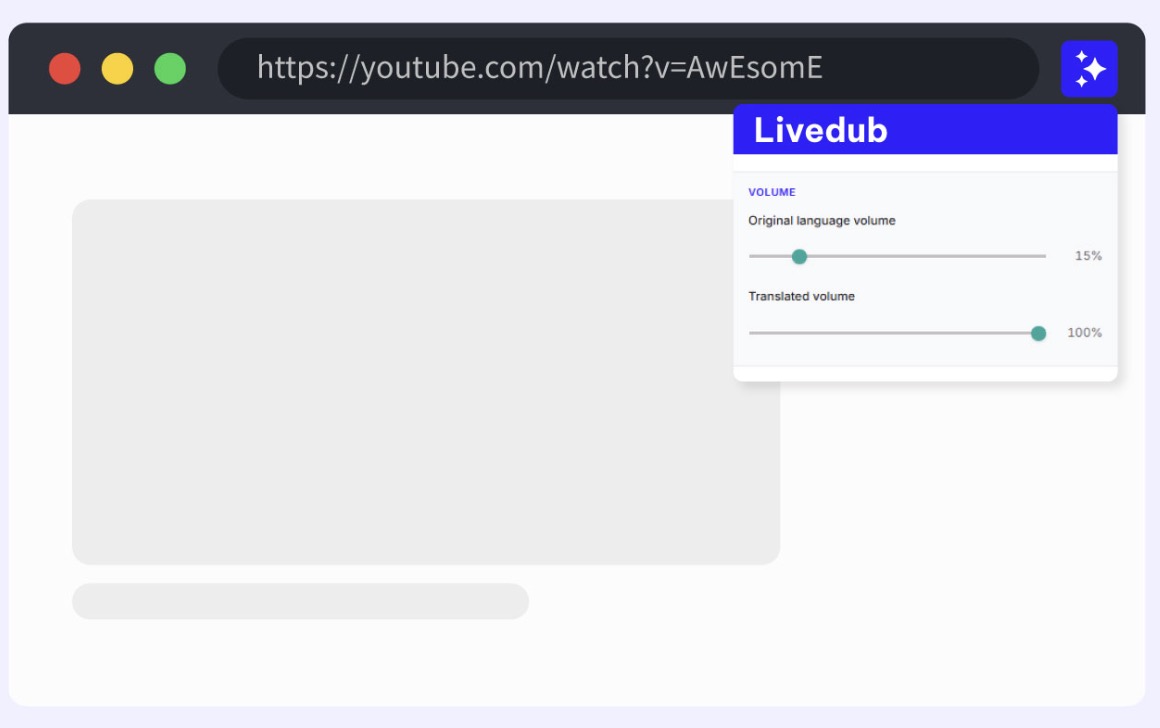 Chrome Extension để nghe dịch trực tiếp cho mọi video YouTube