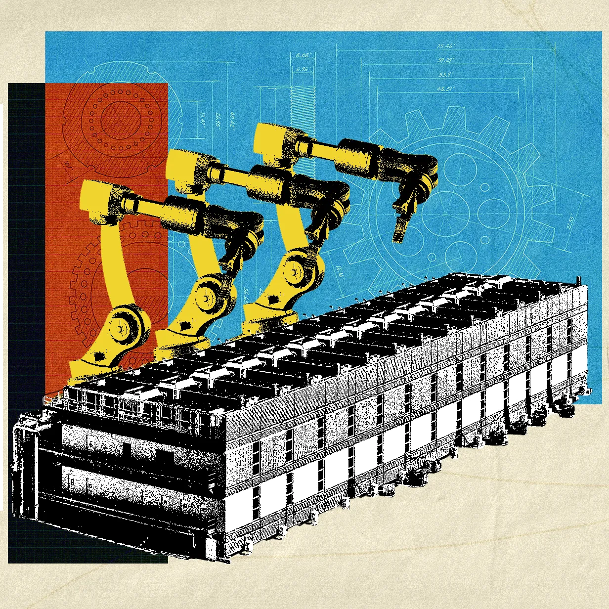 Meta thử người máy trong trung tâm dữ liệu